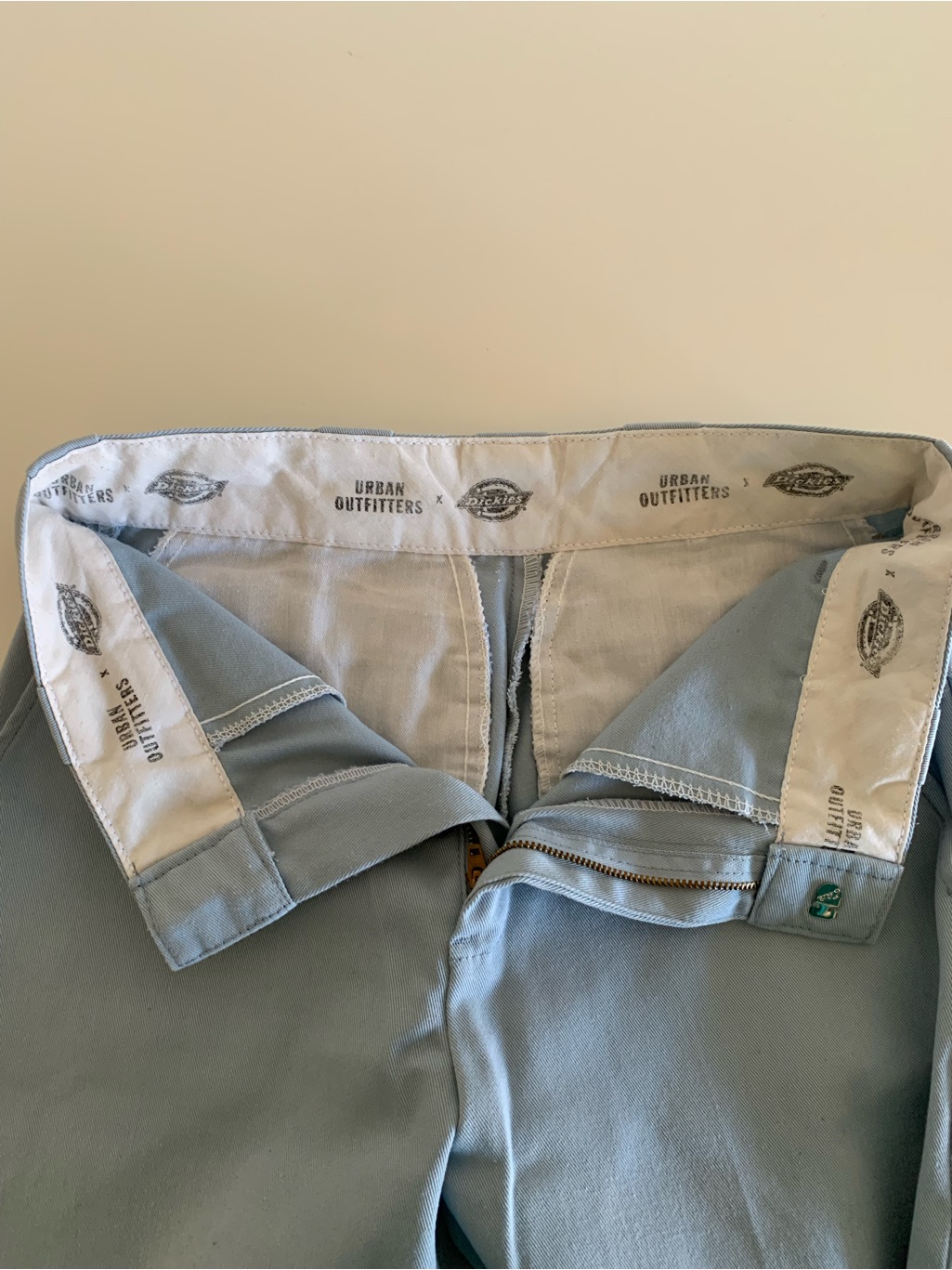 Women’s Urban Outfitters Dickies Straight-Leg Crop Pants In Light Blue — image 4 of 4
